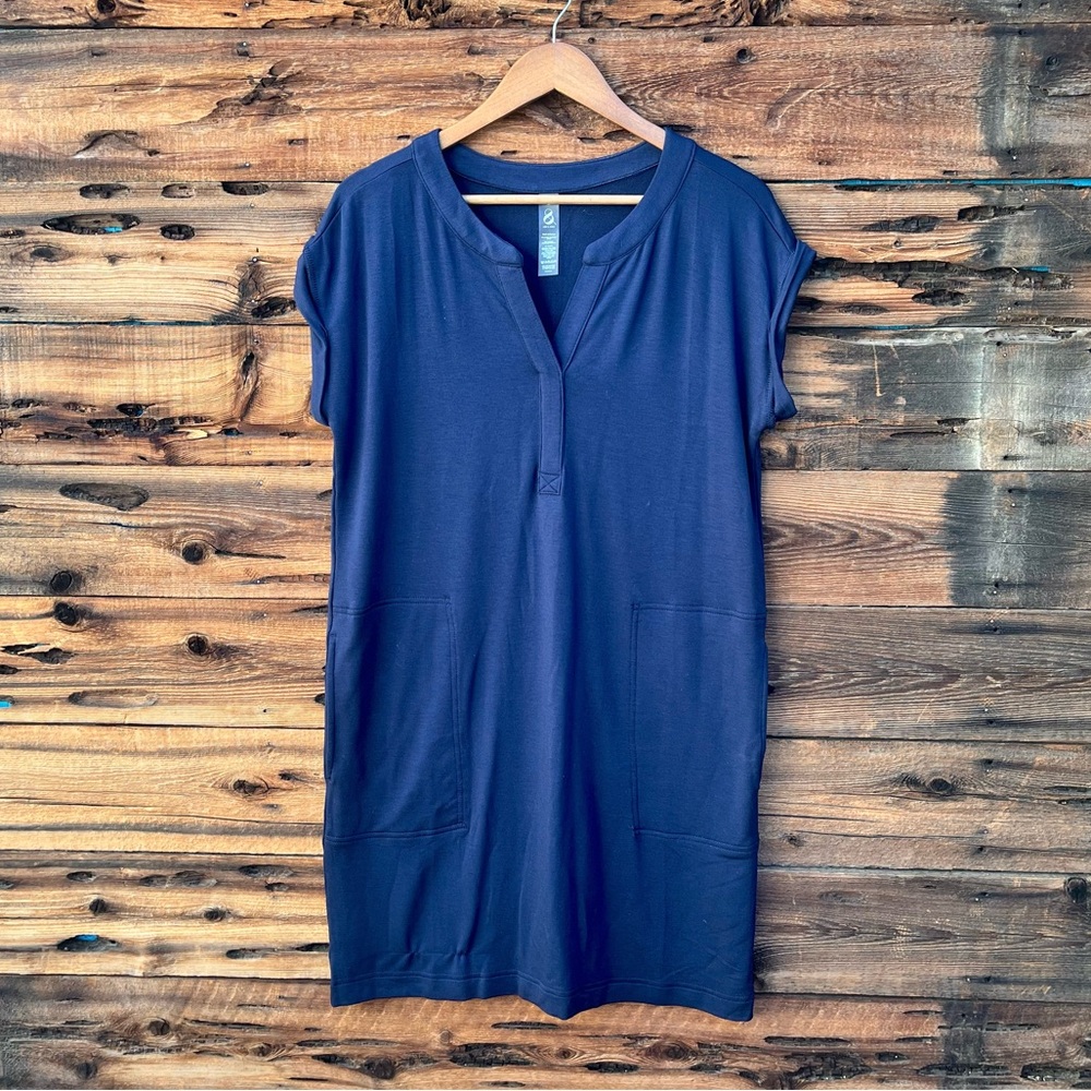 LOU & GREY | Navy Blue Casual Dress M